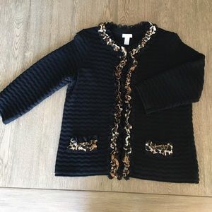 Chicos fun sweater size 1=8/10